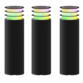 Calex smart tuinpalen RGB 24V 3 stuks