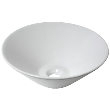 Plieger Cone opbouw waskom wit 42 cm