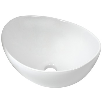 Plieger Scale waskom keramiek wit 39x32x17,5 cm