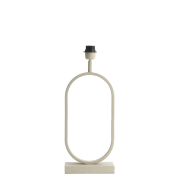 Lampvoet Fleur beige 20x10x45 cm kopen? Lampenvoeten