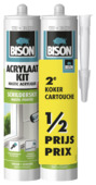Bison acrylaatkit universeel wit 300 ml