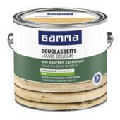 GAMMA douglasbeits mat transparant kleurloos 2,5 liter