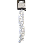 Sierketting vernikkeld wit 1 meter