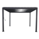 Pergola Deluxe Antraciet 3,6x3,6m