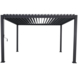 Pergola Deluxe Zwart 3,6x4m