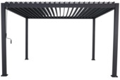 Pergola Deluxe Antraciet 3,6x4m