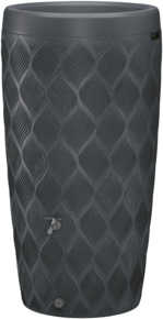 Regenton Flow antraciet kunststof 240 L