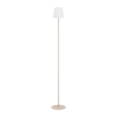 EGLO vloerlamp Fiorana 140 cm zand/wit