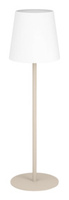 EGLO tafellamp Fiorana 53 cm zand/wit