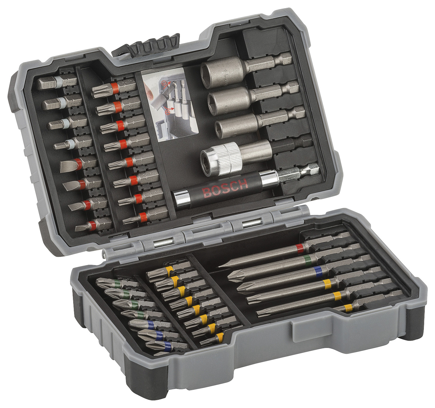 Bosch Professional Prof 43 Delige Schroefbitset En Dopsleutelset bosch professional kopen in de aanbieding