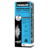 Toggler Hollewandanker 10-64 mm M8 + bouten 4 stuks