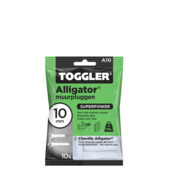Toggler alligatorplug A10 10 mm 10 stuks