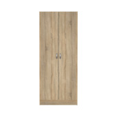 Kledingkast 2-deurs Fabian eiken hout 170 x 70 x 35 cm