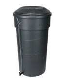 Garden Planter regenton met plantenbak antraciet kunststof  230 L