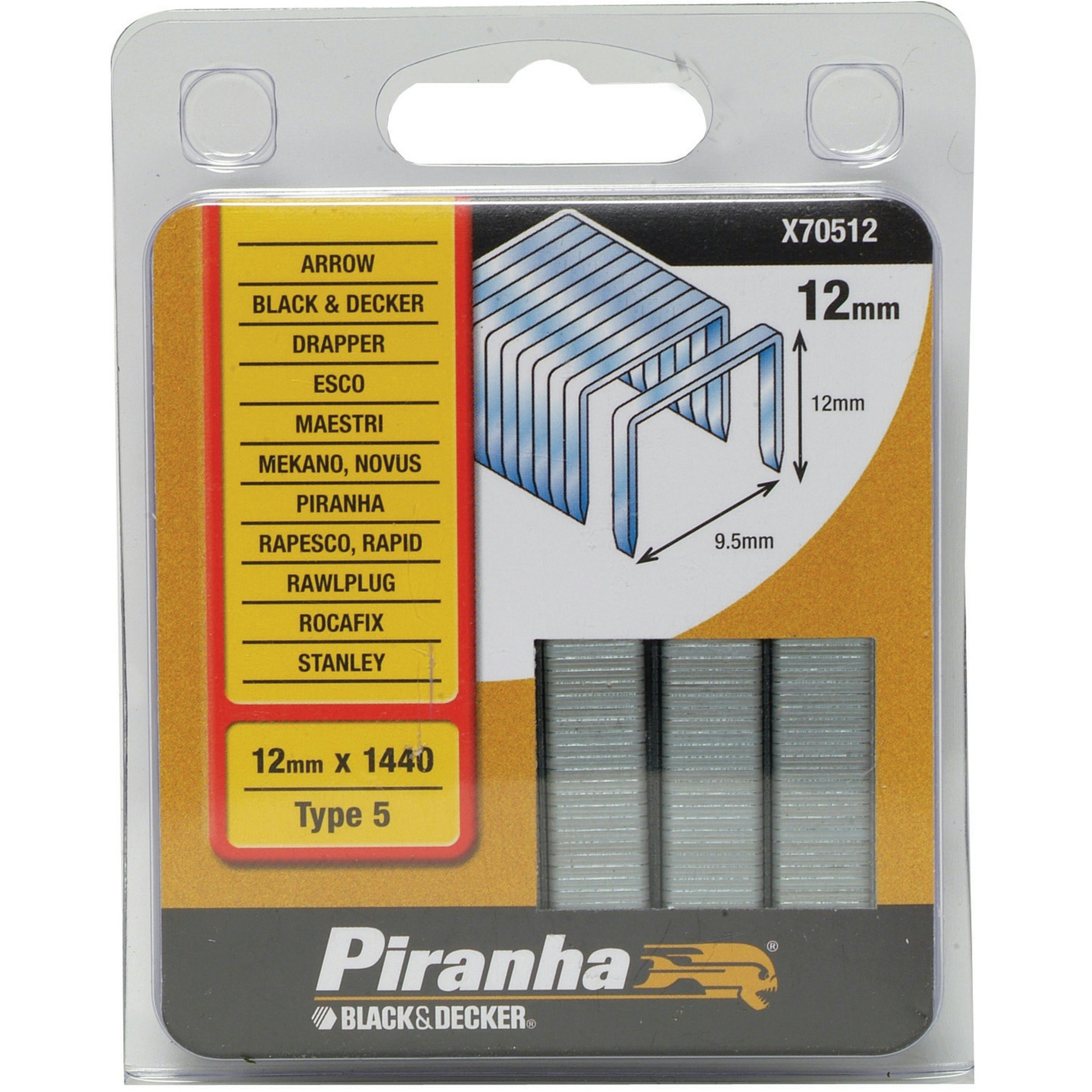 Piranha Nieten Type 5 12 Mm 1440 Stuks X70512 Qz piranha kopen in de aanbieding