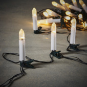 Luca Lightning snoerverlichting kaars warm wit LED verlichting 8.7 m