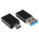 Q-Link Adapters USB-A naar USB-C en USB-C naar USB-A 2 stuks