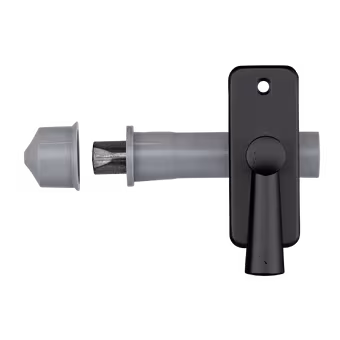 AXA inboorgrendel doornmaat 50mm zwart incl sluitkom