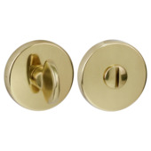 GAMMA vrij-bezet rozet rond messing glans