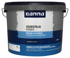 GAMMA voorstrijk dekkend wit 10 liter