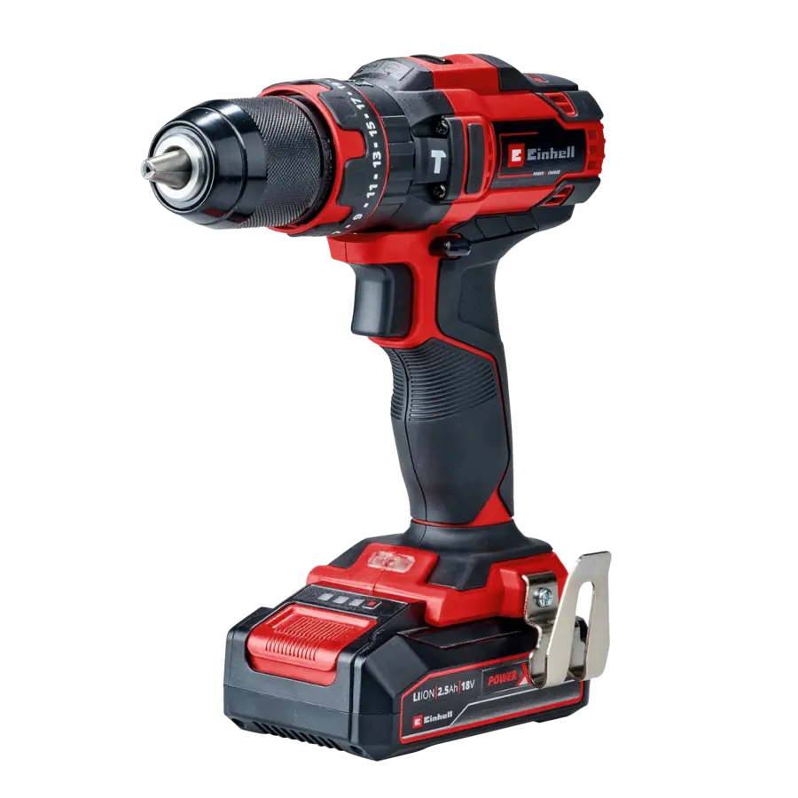Einhell 18V klopboormachine TE-CD 18/44 Li-i Kit incl. 2.5Ah accu+lader