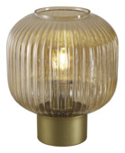 GAMMA Tafellamp Sofie amber Ø20cm