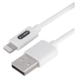 Q-link datakabel Iphone USB-A kabel 1 meter wit