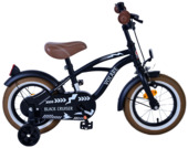 De Volare Black Cruiser kinderfiets 12 inch