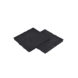 Tegeldrager Rubber Zwart 10x10x1 cm - 10 stuks