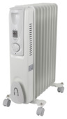 Oliegevulde Radiator 2000W Wit