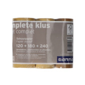 GAMMA Professional assorti schuurrollen korrel 120/180/240