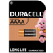 Duracell Batterij Ultra M3 AAAA Mini MX 2500 2 stuks