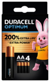 Duracell Batterij AA Alkaline Optimum 4 stuks