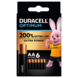 Duracell Batterij AA Alkaline Optimum 6 stuks