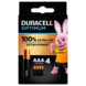 Duracell Batterij AAA Alkaline Optimum 4 stuks