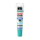 Bison siliconenkit sanitair wit 150 ml