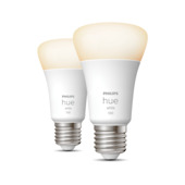 Philips Hue standaardlamp - warmwit licht 10W - 2 pack - E27