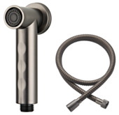 Atlantic bidetset Poppy Gunmetal