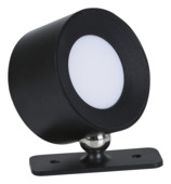 Wandspot zwart USB oplaadbaar