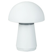 Tafellamp Mush draadloos LED 3W USB oplaadbaar, wit