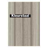 Behangstaal vliesbehang Lattenwand licht eiken 111985