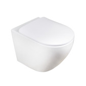 Atlantic hangend toilet Roy wit