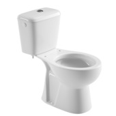 OK  duoblok toilet met AO uitgang zonder zitting