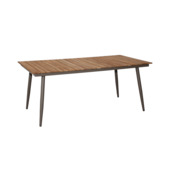 Wakefield tuintafel Maria teak hout 177,5 x 95 cm