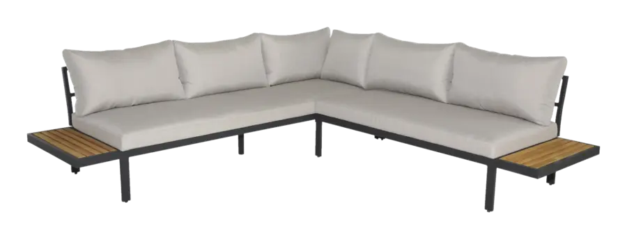 Wakefield loungeset Japandi teak hardhout