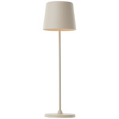 Brilliant USB oplaadbare tafellamp Kaami 2W beige