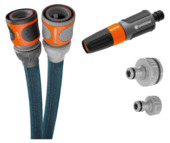 Gardena tuinslang textiel 20m Liano™ Xtreme (incl. spuit, koppelingen en kraanstuk)