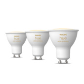 Philips Hue spot - warm tot koelwit licht 4.2W  - 3 spots - GU10