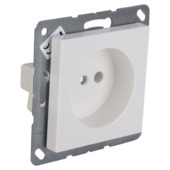 Jung AS500 Enkel Stopcontact Wit