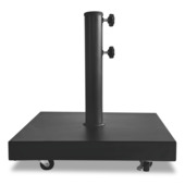 Handson parasolvoet met wieltjes 25 kg 45 x 45 cm